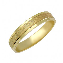 Snubn&iacute; prsten s leskl&yacute;mi okraji