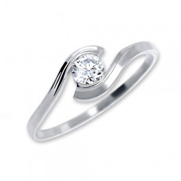 Z&aacute;snubn&iacute; prsten se zirkonem