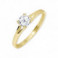 Zlat&yacute; prsten se zirkonem