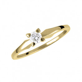 Z&aacute;snubn&iacute; prsten s briliantem