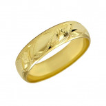 Snubn&iacute; prsten s vlnovit&yacute;m vzorem