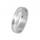 Snubní prsten s lesklým proužkem