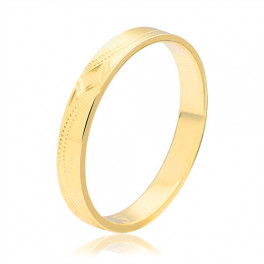 Snubní prsten jemný